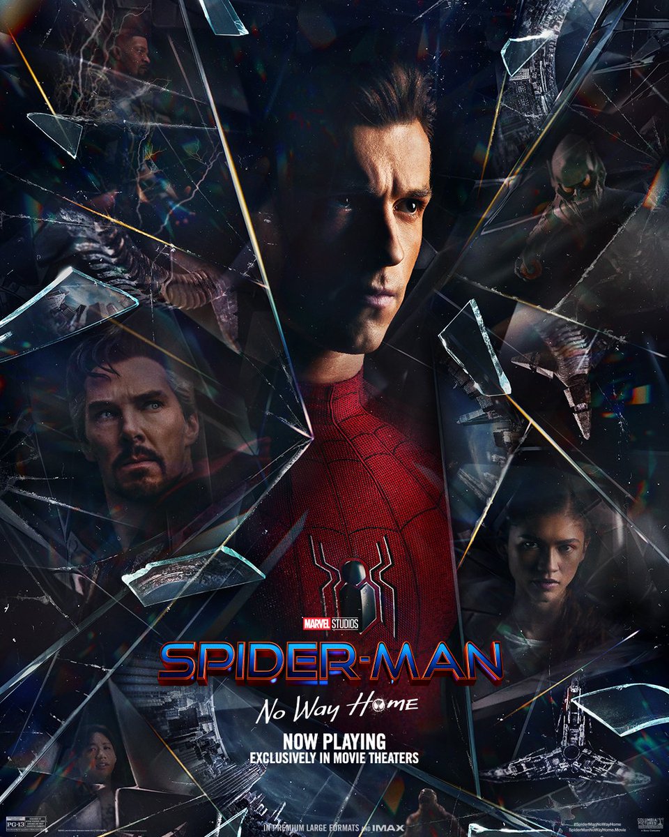 Spider-Man: No Way Home on X: Experience the global phenomenon,  #SpiderManNoWayHome is now playing exclusively in movie theaters!   / X