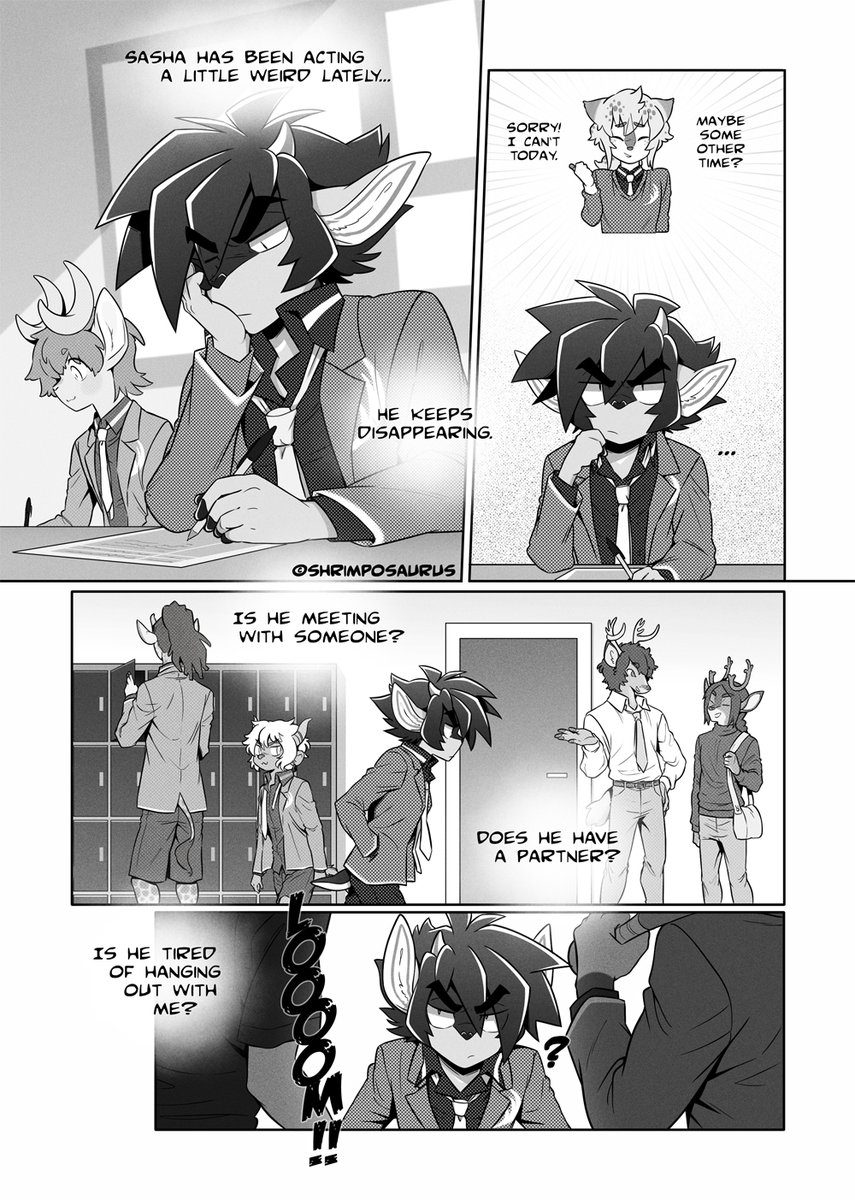 RikDik! Pages 54 &amp; 55
Managed to get a few character cameos in this update, so pretty happy about that! 