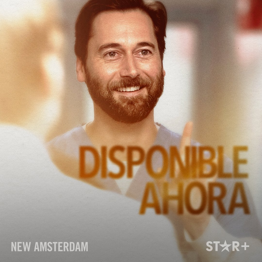 El amor sana. Y más si es el de Max. #NewAmsterdam, Temporada 3 disponible ahora. Solo en @StarPlusLA.