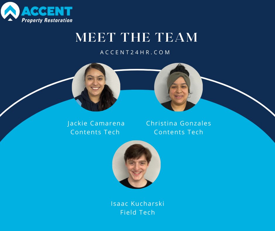 We are excited to welcome Jackie, Christina and Isaac to our team!  Please congratulate them on their new roles!