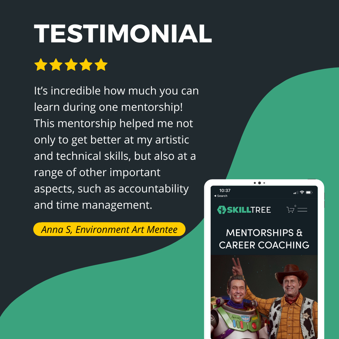 SkillTree_inc's tweet photo. Our mentors are committed to providing top-level, approachable and expert mentorship to help you evolve to the next level of your career. 🤝

 #LetsGrowTogether #GameDev #CareerCoaching https://t.co/6jyQveLuON