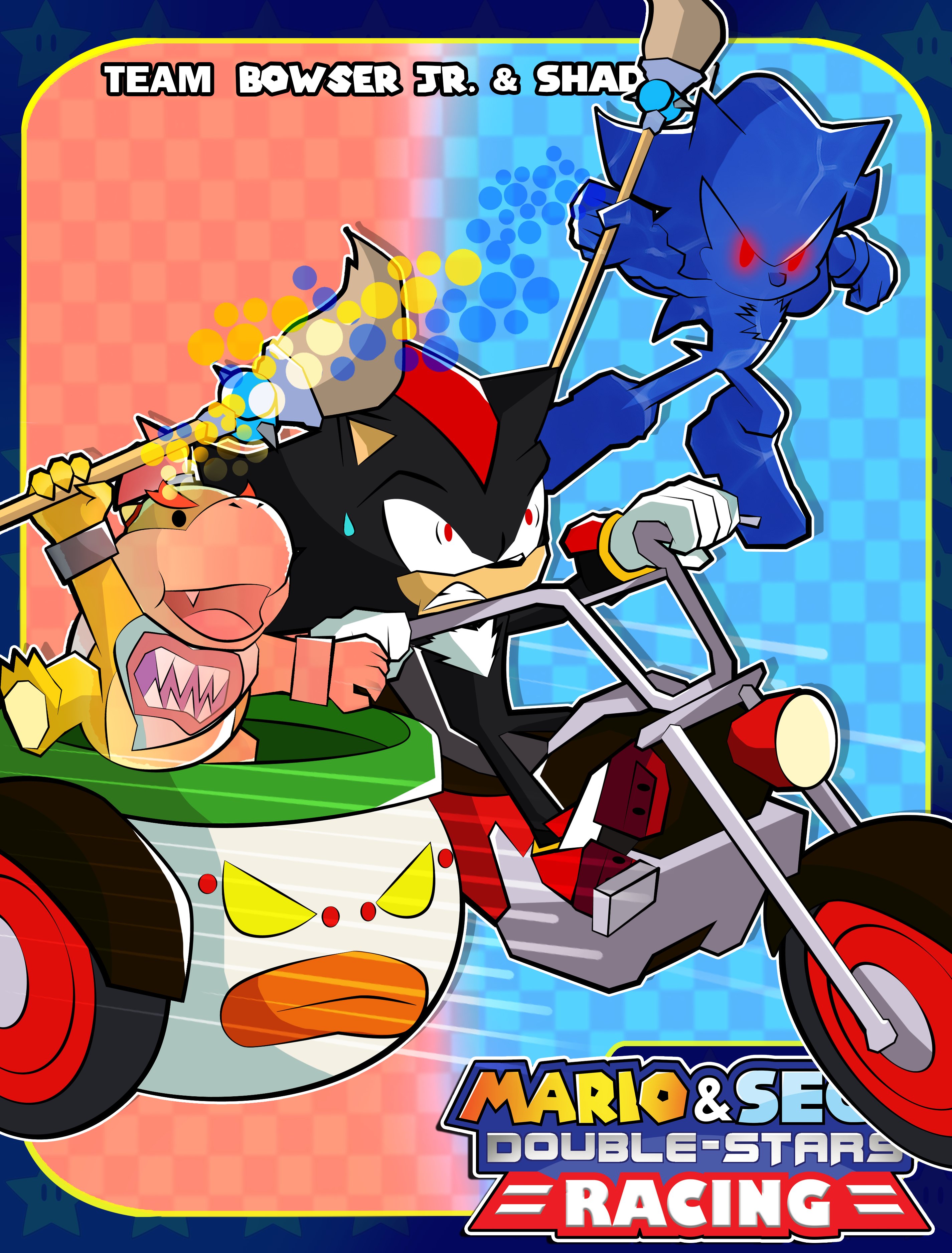 xeternalflamebryx on X: "Day 18 for drawing every racer from #Mariokart  with Sonic and #Sega All Stars Racing as team combos! Here's Bowser Jr and  Shadow the Hedgehog #SonicTheHedgehog https://t.co/Yb7N1RUnkt" / X