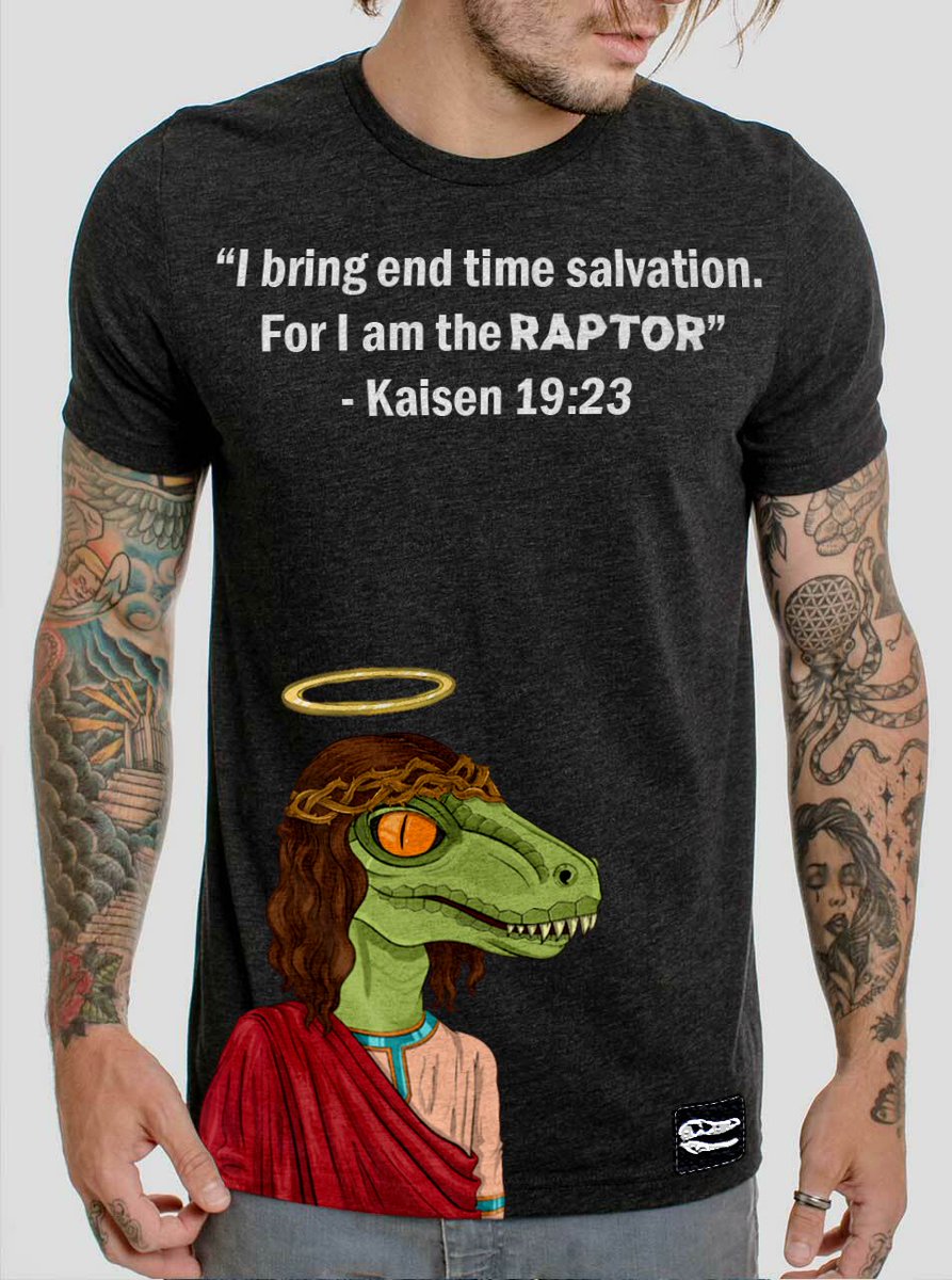 MildApocalypse's tweet photo. Heard of @OpenMerch yet? Oh, just a platform for getting your NFTs on real-world merch.
Trust me, @TLRaptor follows through on their promises.

#NFTCommunity #NFTs #NFTGiveaway #NFTdrop #NFT #NFTcollection #TLRContest #OpenMerch #TLR #TheLastRaptor #NFTs https://t.co/K79T6pWwMQ