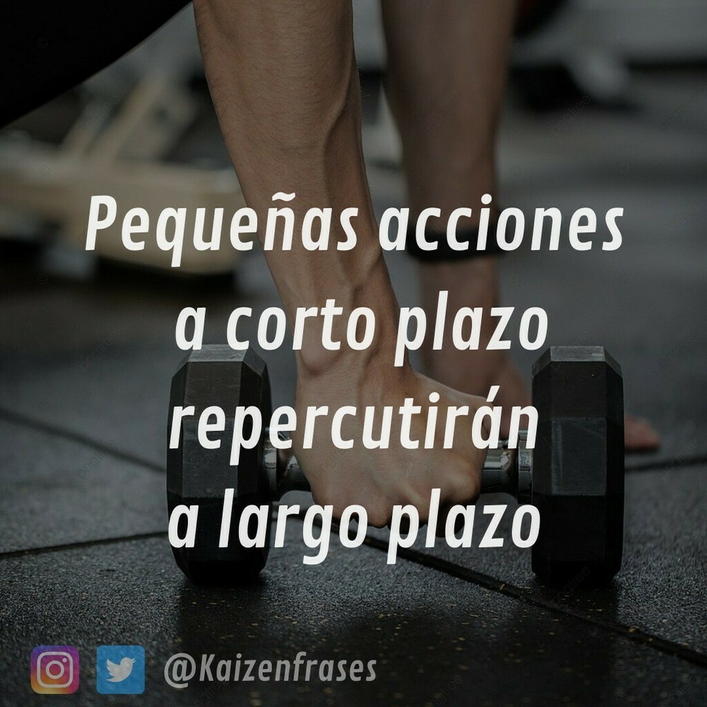 Pequeñas acciones a corto plazo repercutirán a largo plazo.
#motivacion #superacion #acciones #cortoplazo #largoplazo #mentalidad #mindset #desarrollopersonal #kaizen