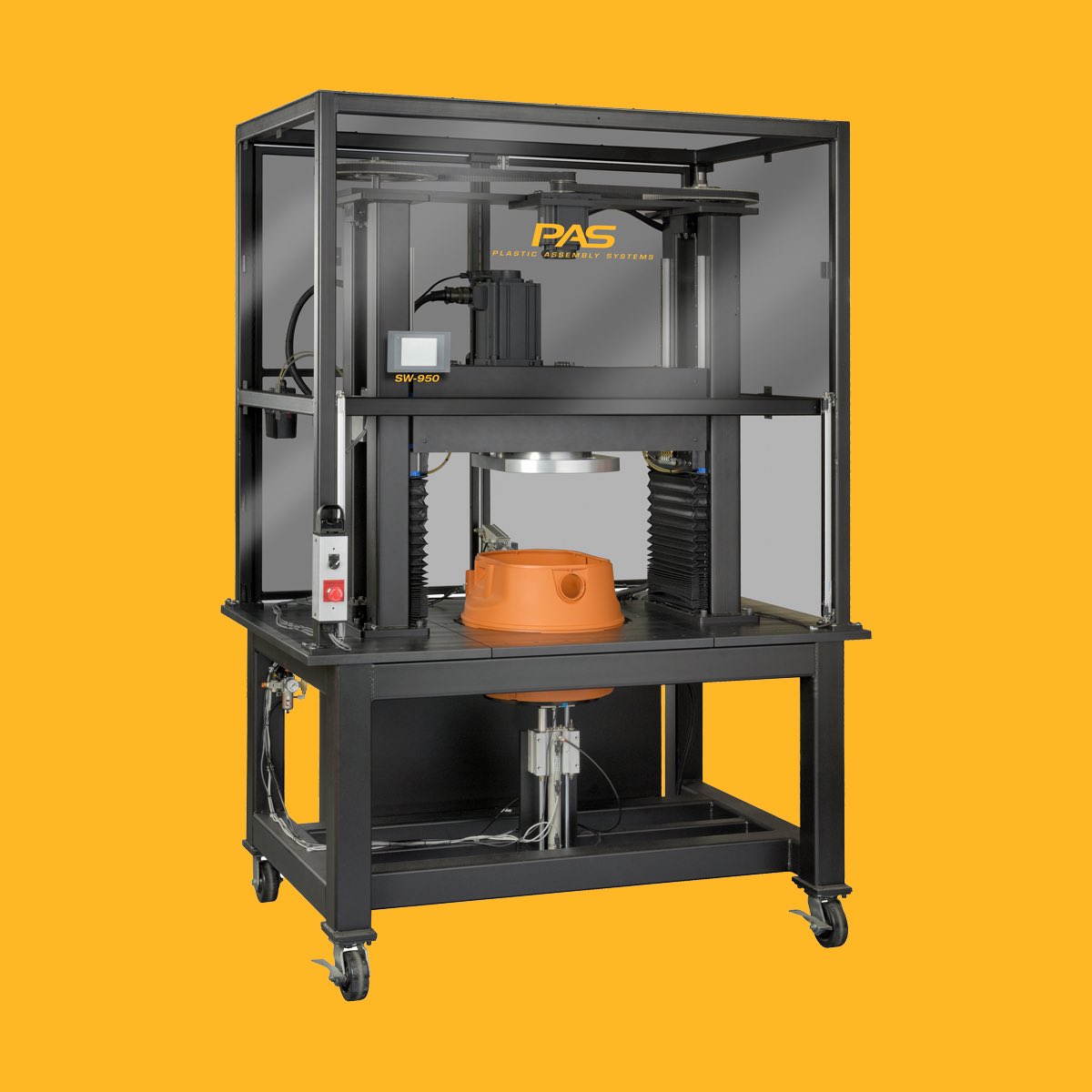 PAS_Heatstaking's tweet photo. Our energy efficient servo spin welders produce frictional heat through rotations up to 6000 RPM! Spin welding is ideal for parts with circular joints, creating a bond stronger than the parent material.

https://t.co/xXznzkbCVw https://t.co/nL3meVNptc