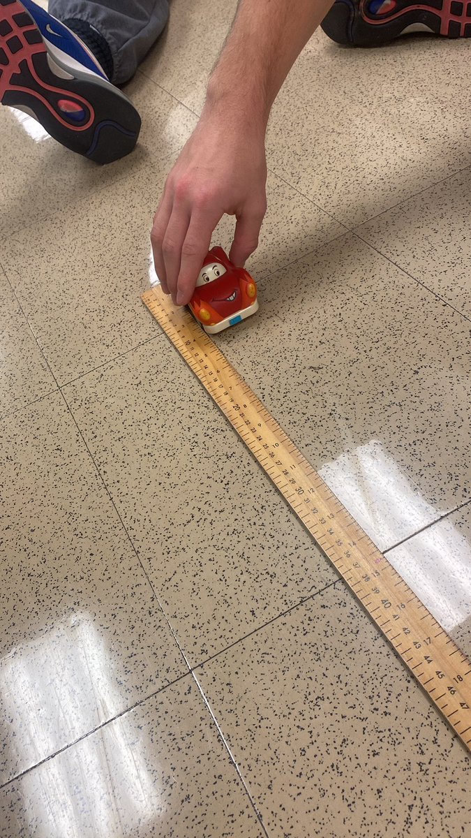 This really is Stats 😊 Final regression analysis experience utilizing my kiddos pull back cars. Can they predict the correct pull back distance to travel my secret distance? 🤔#WeSlayMath #lhslearns <a href="/FISDSecmath/">Frisco ISD Secondary Math</a>