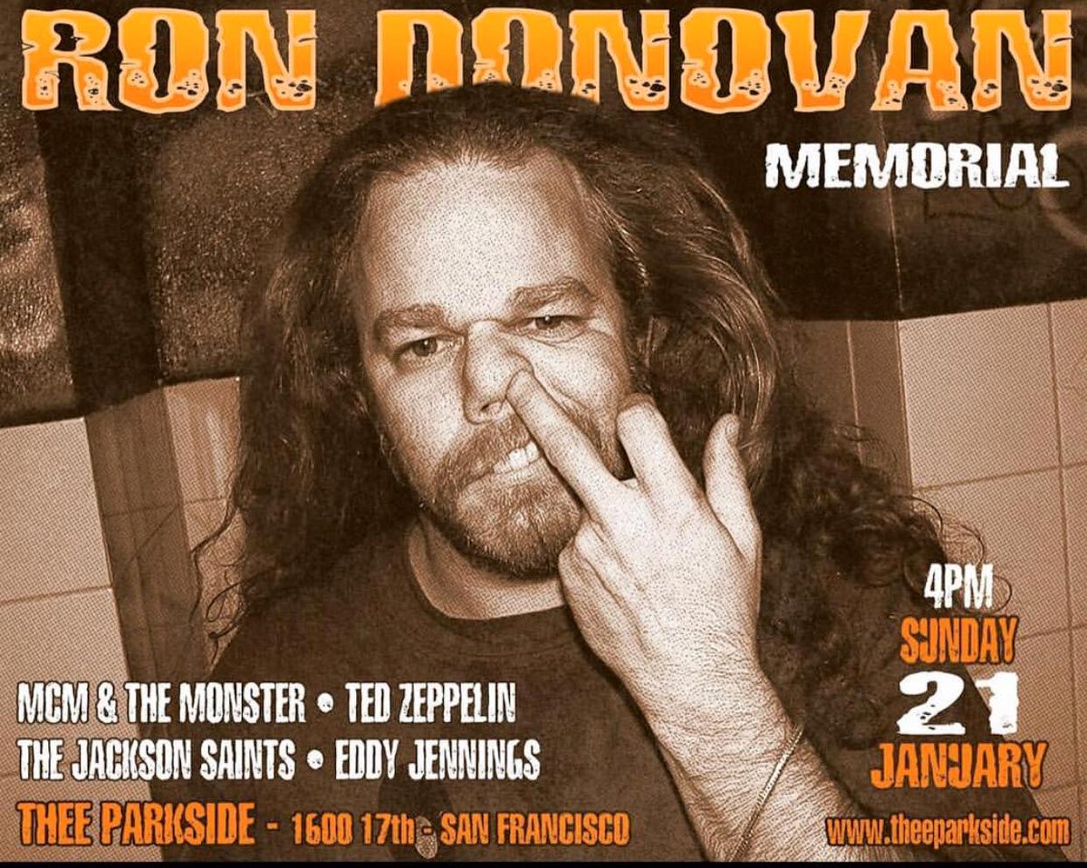 On this day... Memorial for Legendary Moonalice Poster Artist RonDonArt WFuckstick!  moonaliceposters.com/memorial-for-r… ❤️⚡️💙 #timaph 1/21/18 #RonDonovan