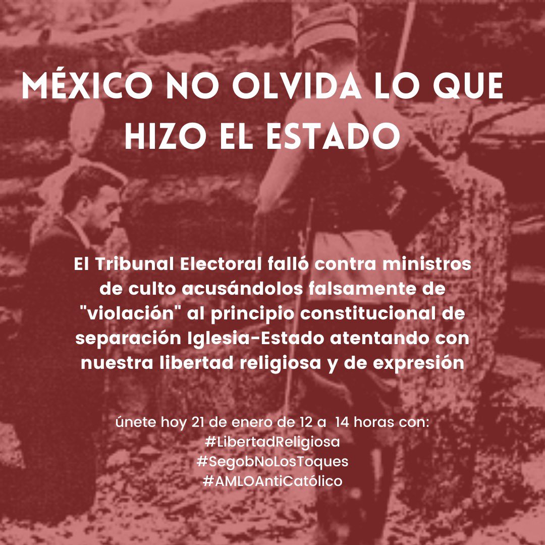 inesrdlr's tweet photo. Ya basta de censura y autoritarismo por parte de Morena! 
Defendamos la #libertadreligiosa y la #libertaddeexpresion https://t.co/E0NFVhYswO