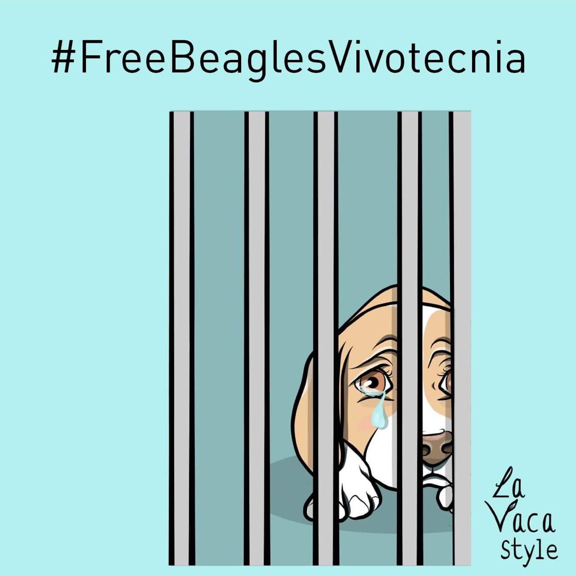 Vivotecnia is a hell for animals and the <a href="/UniBarcelona/">Universitat de Barcelona</a> is aware. The <a href="/Generalitat_cat/">Generalitat de Catalunya</a> and the <a href="/ComunidadMadrid/">Comunidad de Madrid</a> are accomplices! We demand the release of the 38 puppies they intend to execute after experimentation. #FreeBeaglesVivotecnia
