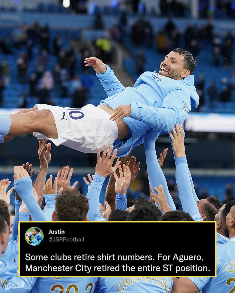 😅 Who needs a striker when you're 11 points clear at the top of the league.