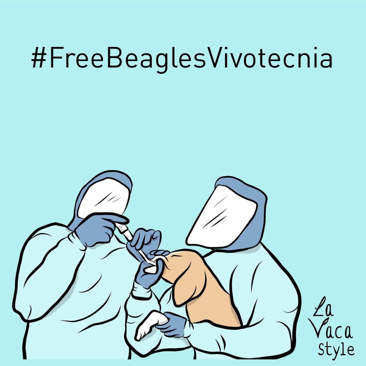 How is it possible that the <a href="/UniBarcelona/">Universitat de Barcelona</a> the <a href="/Generalitat_cat/">Generalitat de Catalunya</a> and the <a href="/ComunidadMadrid/">Comunidad de Madrid</a> continue to protect the horrible abuse that happens att Vivotecnia?! We demand the release of the #puppies and the closure of this laboratory hell. #FreeBeaglesVivotecnia