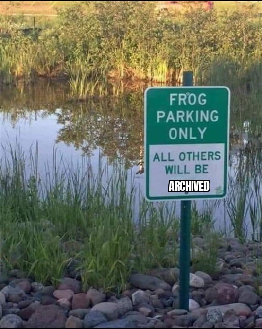 #signalthefrog has his own parking spot when he is out #geocaching
