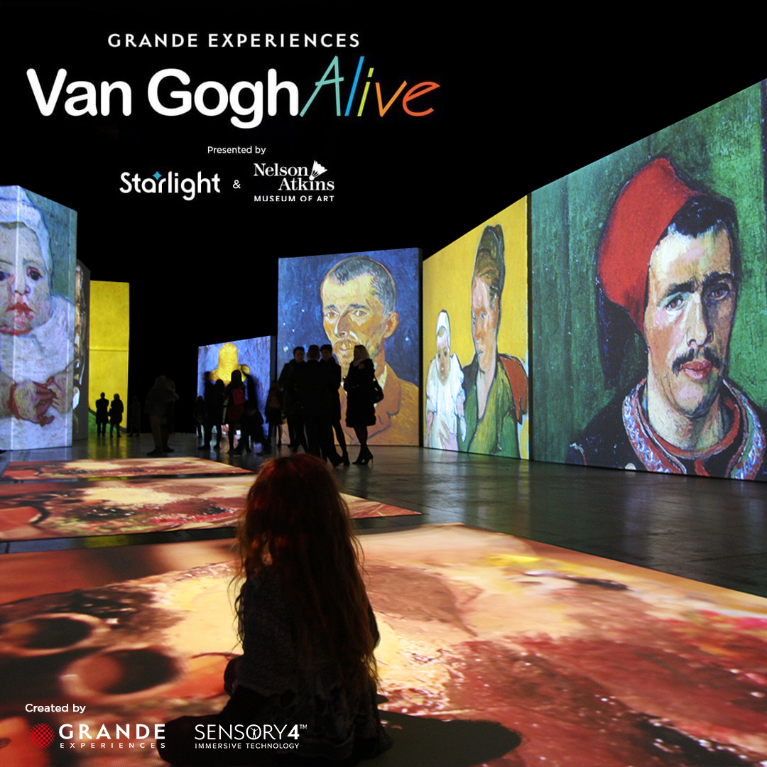 KCStarlight's tweet photo. Only a few days left to experience Van Gogh Alive at Starlight Theatre. This large-scale, immersive multi-sensory experience will close Saturday, January 29. Get your tickets at https://t.co/VOk2jFGcMH.

#vangoghalive #vangoghalivekansascity #grandeexperiences #KansasCity https://t.co/vplOB3Hnr4