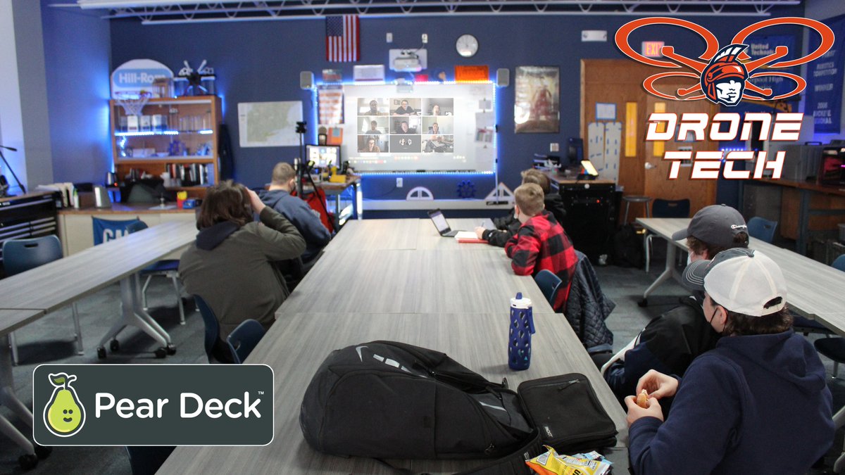 Drone Tech #CTE #LCSDrone is having a great discussion today with <a href="/GoGuardian/">GoGuardian</a> &amp; their <a href="/PearDeck/">Pear Deck Learning</a> team. So many different specialties working together to make tech for schools! <a href="/LCSDOfficial/">Liverpool CSD Official - New York State</a> <a href="/LiverpoolCSDNY/">Liverpool C.S.D</a> #LiverpoolLeads <a href="/MsD_atLCSD/">Mrs. Dolson</a> @MrLawrence_LHS @misslaroccalhs <a href="/BrettRWoodcock/">Brett Woodcock</a>