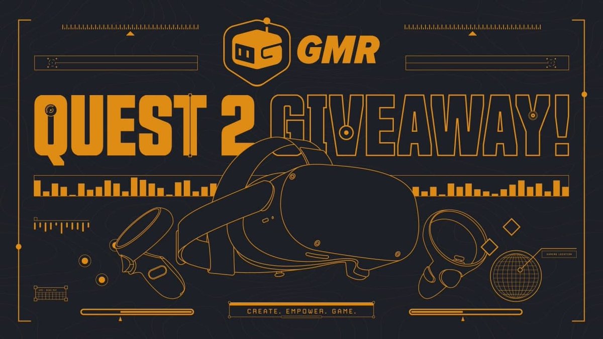 GMRCenter's tweet photo. Oculus Quest 2 VR Headset GIVEAWAY! 
 
🔁 Retweet 
🌟 Follow @GMRCenter 
🗯 Reply #FestivalOfGaming 
 
Enter here 👇 Entries close 1/28 at 11:59pm ET
https://t.co/dIRxR3zG8K

#CreateEmpowerGame #Giveaway #GMR https://t.co/QnJRp04e1k
