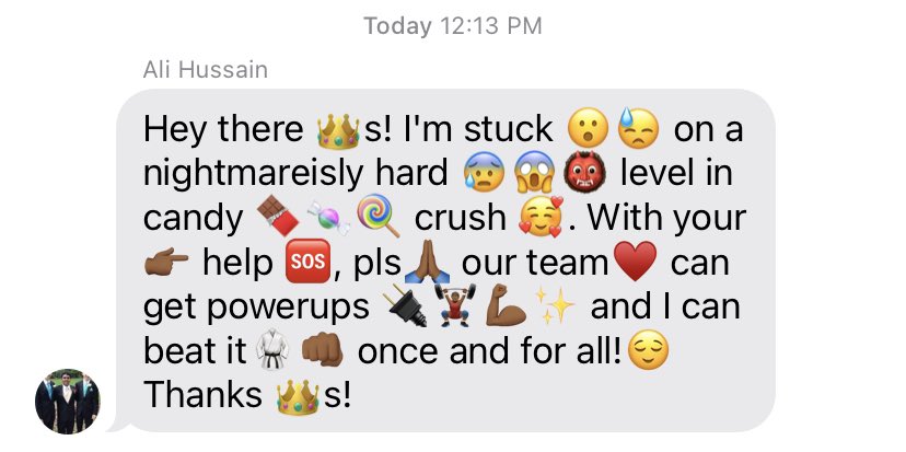 This is what it’s like to be friends with a candy crush addict <a href="/AliHussain82/">Ali</a>
