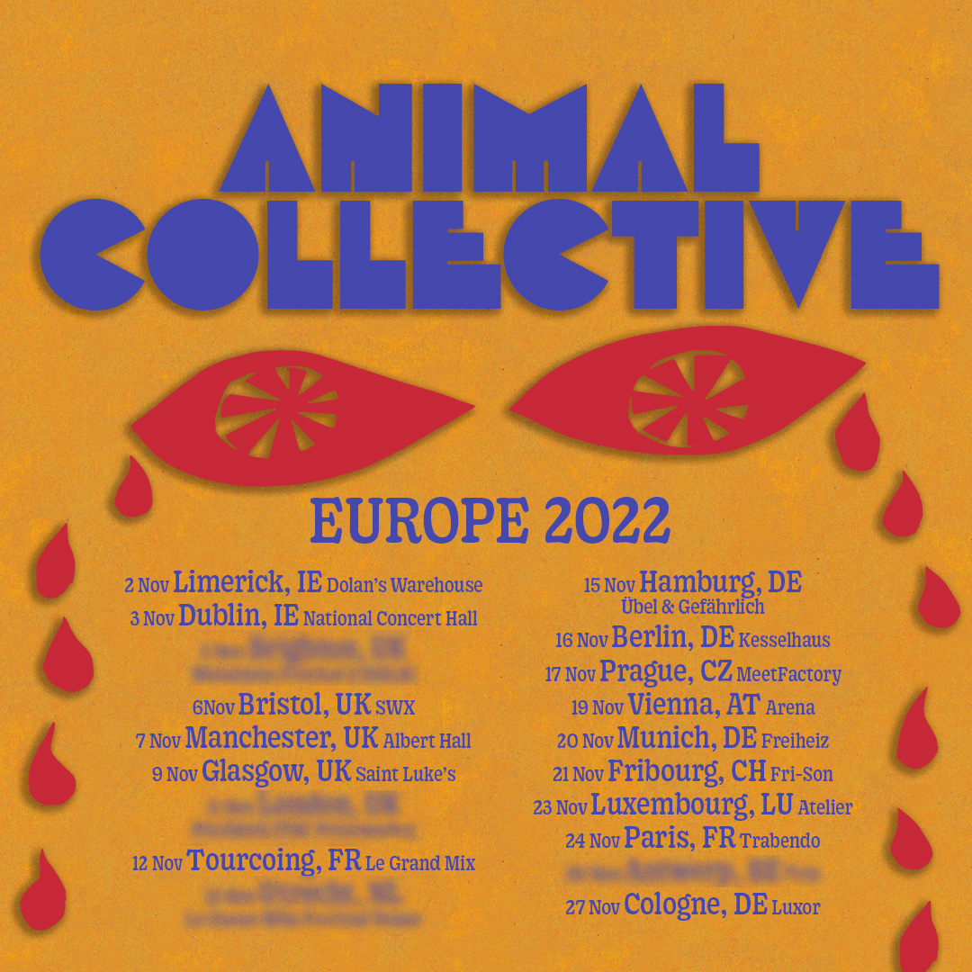 We’re very excited to be coming back to Europe in November of 2022. Tickets are on sale now. home.myanimalhome.net/#/tour