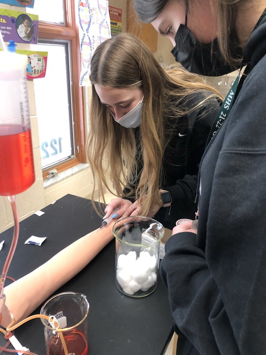 MrsMedlockMHS's tweet photo. PBS learning about drawing blood like a phlebotomist! ๐ฉธ
#PLTW #PBS #weRmedina #MCCCPLTW
PLTW is a collaboration between MCCC and MCS https://t.co/x7ToNUoTBG