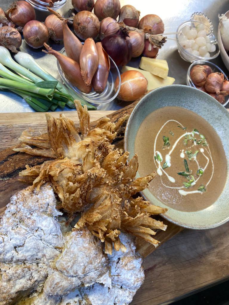 James Martin on Twitter "Bloomin onion, roasted onion soda bread and a