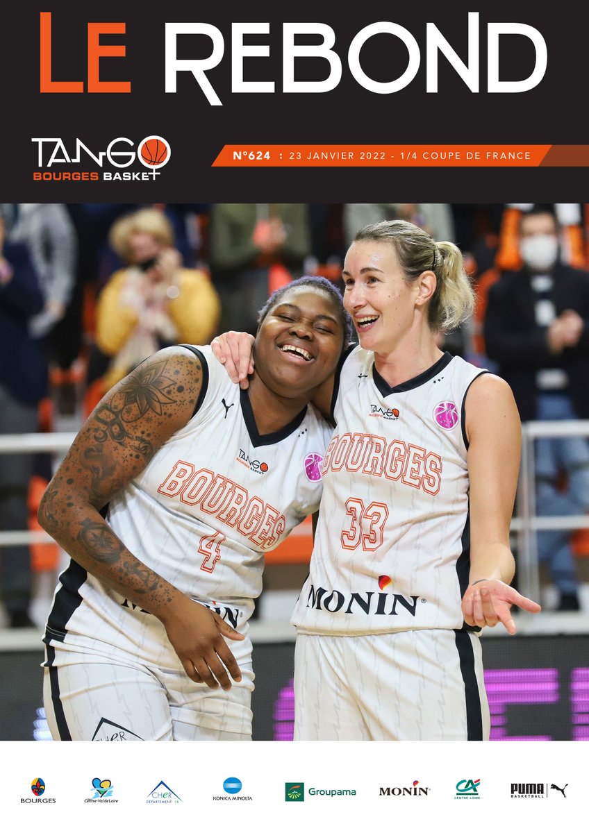 🗞 Le 12e numéro du Rebond est déjà disponible !

Retrouvez toutes les infos sur la rencontre de Coupe de France demain contre Montpellier, revanche de l'année dernière ! 
Un point sur les 2 équipes, les dernières infos, des photos inédites etc...

👉 bit.ly/NewRebond12