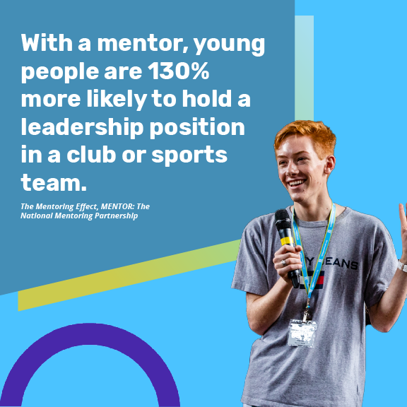 theNDalliance's tweet photo. In addition to improving school attendance and community engagement, #MentoringAmplifies leadership! With a #mentor, young people are 130% more likely to hold a #leadership position in a club or sports team. #MentoringMonth #LDProudToBe https://t.co/P6cnoZvC3d