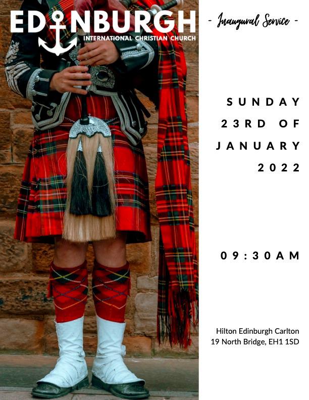 LondonDisciples's tweet image. YOU’RE INVITED! To the Edinburgh International Christian Church Inaugural Service!🏴󠁧󠁢󠁳󠁣󠁴󠁿⛪️🔥 

Looking for TRUE revival of Christian values and Biblical spirituality in Scotland?🏴󠁧󠁢󠁳󠁣󠁴󠁿 JOIN US THIS SUNDAY, 23 January, 2022!

📍9:30AM | Hilton Edinburgh Carlton, 19 North Bridge, EH1 1SD