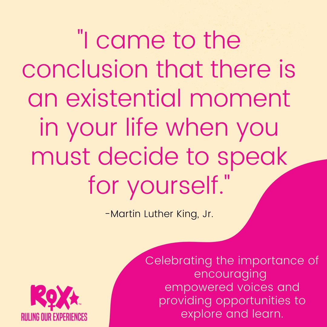 As we continue to celebrate the bravery, authenticity &amp; work of #MLK beyond this week, we are proud to share our organization's commitment to creating  equitable environments, empowering voices, and providing safe spaces to explore &amp; learn.

rulingourexperiences.com/the-rox-guide-…