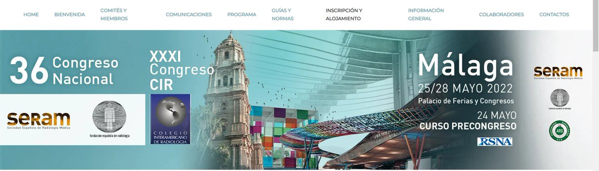 Si eres estudiante #TSIDMN, aprovecha la invitación de la <a href="/SERAM_RX/">SERAM - Sociedad Española de Radiología Médica</a> y asiste gratuitamente a su congreso anual. Es una oportunidad de oro para enamorarte definitivamente de esta profesión. 

Toda la información:

seram2022.com/index.php/insc…

#TSID #Radiologia