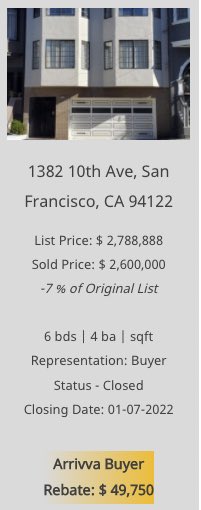 arrivvadotcom's tweet photo. We have #rebated over $100,000 this month to buyers! @BHHSRealEstate how much did you save your clients?      #realestate #buyerbroker #california #seattle #philadelphia https://t.co/NE7lGiKPX9 https://t.co/ZDBXFpMmu4