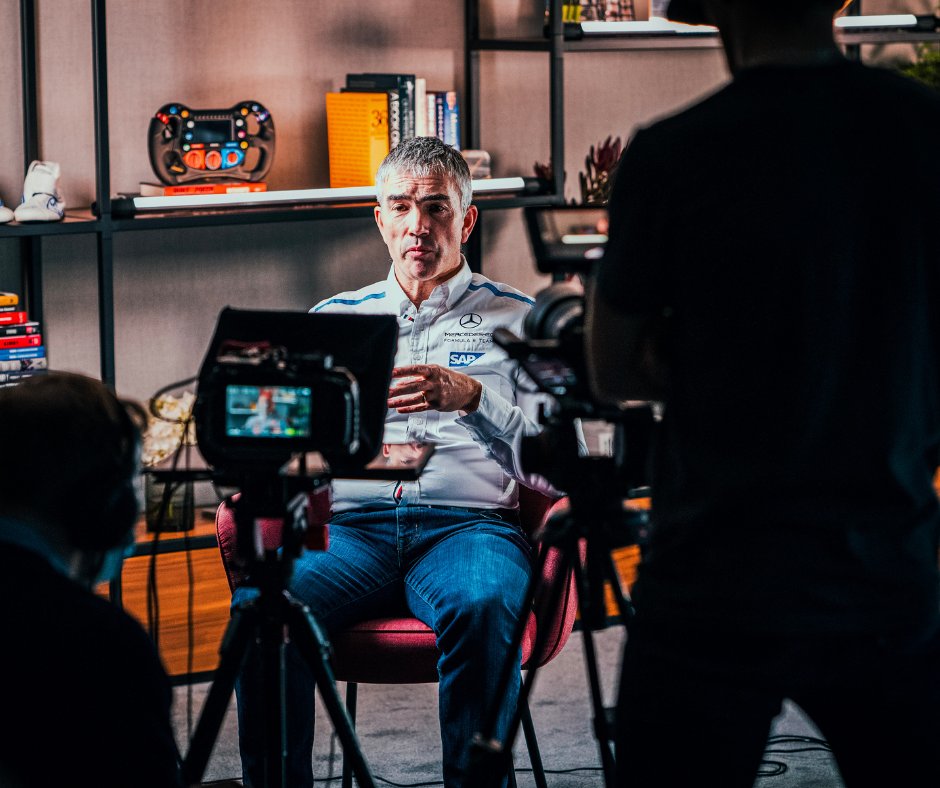 RightFormula's tweet photo. 🎥 BTS at a recent shoot with our clients @SAPSports in Brackley, creating content around their partnership with @MercedesEQFE and the technologies that are driving innovation in the @FIAFormulaE space.
End result: 🔜
#RightFormula #SAP #MercedesEQ #FormulaE https://t.co/luTnGsuboX
