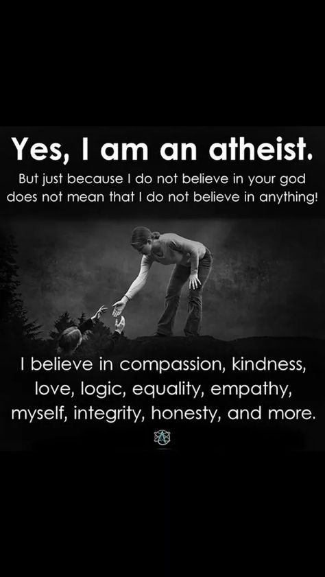 StillDizzy2's tweet photo. Yes, I'm an #atheist https://t.co/aZiBWJ8cWv