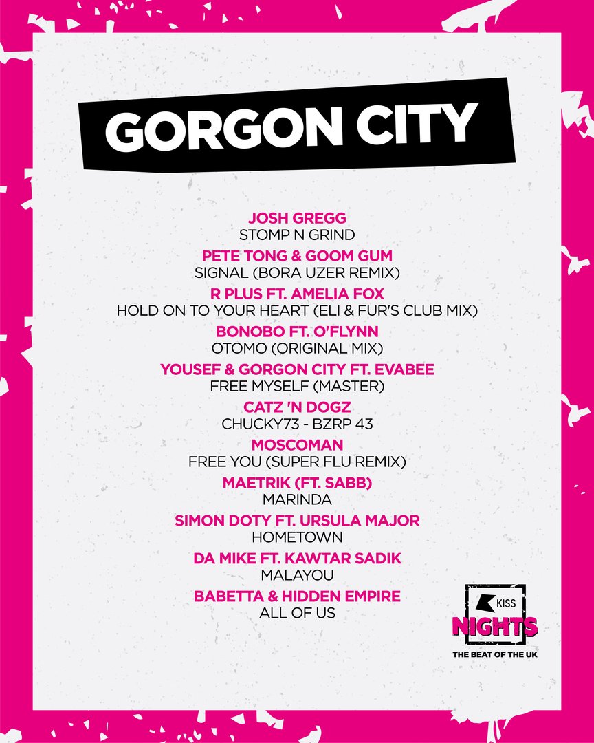 Warming up your weekend on @KissFMUK 🎉

<a href="/JoshGreggDJ/">Josh Gregg</a>
<a href="/petetong/">Pete Tong mbe</a>
<a href="/eliandfur/">Eli & Fur</a>
<a href="/si_bonobo/">Bonobo</a>
<a href="/Oflynnmusic/">O'Flynn</a>
<a href="/yousefcircus/">Yousef</a>
<a href="/EVABEEMCR/">EVABEE 🐝</a>
<a href="/Catz_n_Dogz/">Catz 'n Dogz (Voitek With Poor English)</a>
<a href="/chucky73_/">Chucky73</a>
<a href="/moscoman/">Mosco</a>
<a href="/sabbDJ/">SABB</a>
<a href="/SimonDoty/">Simon Doty</a>
<a href="/_HiddenEmpire_/">Hidden Empire</a>
