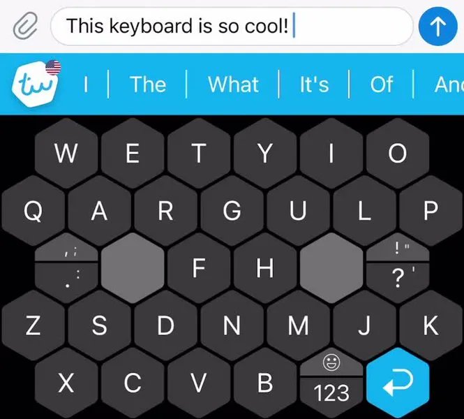 ChanPerco's tweet photo. #Typewise : quel est cet étrange clavier virtuel gagnant du prix de l'innovation au CES ?
La société assure que ce design divise par quatre le nombre de coquilles effectuées lorsque l’on tape via @Clubic https://t.co/fz0JPEo9Bk https://t.co/bJfUj8CBcj