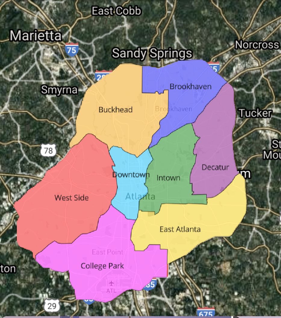 Curve Twitter Tweet: @BourbonBeard @MatthewWallack I actually have visualized this recently. Though I used Camp Creek Pkwy for the south Fulton boundaries because the existing city limits go OTP there. The bigger issue would be dekalb losing so much of its land and tax base with Decatur, Druid Hills, Brookhaven etc https://t.co/Ddho3wEQ21
