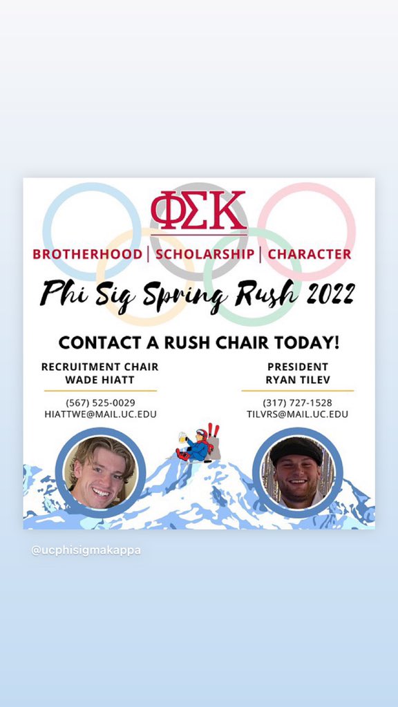 Spring Rush is coming soon! Hope to see you all there!