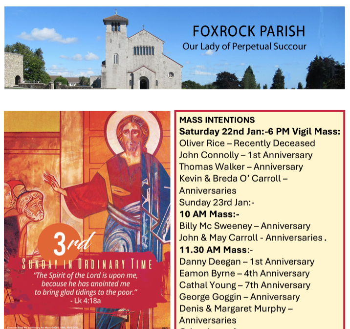 FoxrockParish's tweet photo. This week's Newsletter is now LIVE!!

https://t.co/MnxFudUgDn https://t.co/lkvGYcfS9s