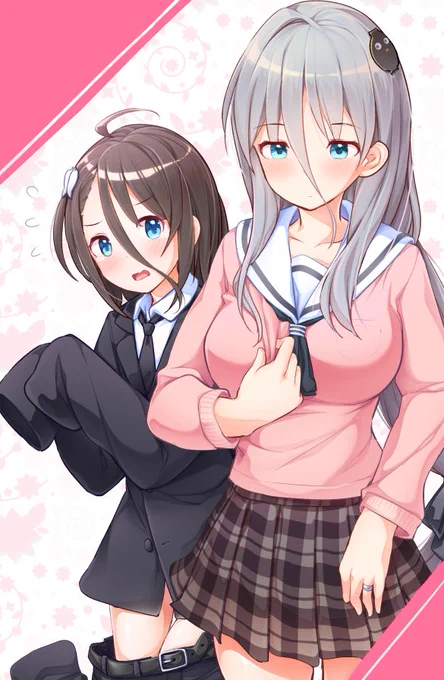 深夜にめずらしい絵を発掘
#これを見た人はセーラー服の画像を貼れ 