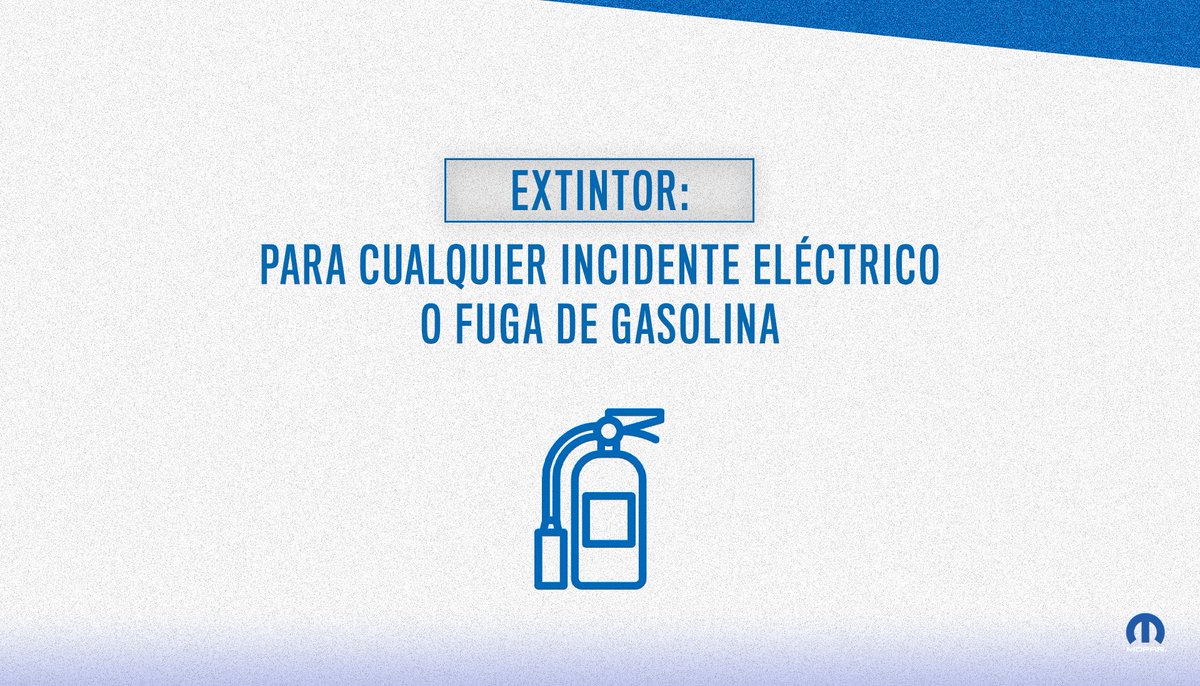 MoparMexico's tweet photo. Un Mopero experimentado siempre está listo para cualquier imprevisto.
Checa estos #TipsMopar de seguridad.💡✔️ https://t.co/hXh8MijvlQ