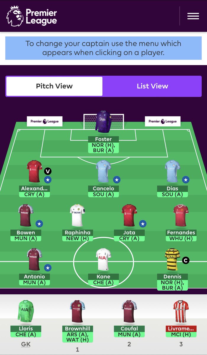 GW 23:

Rolling the transfer. 
Dennis ©
OR: 5.7K

Good luck this gameweek! Let’s hope for no postponements this round 🤞