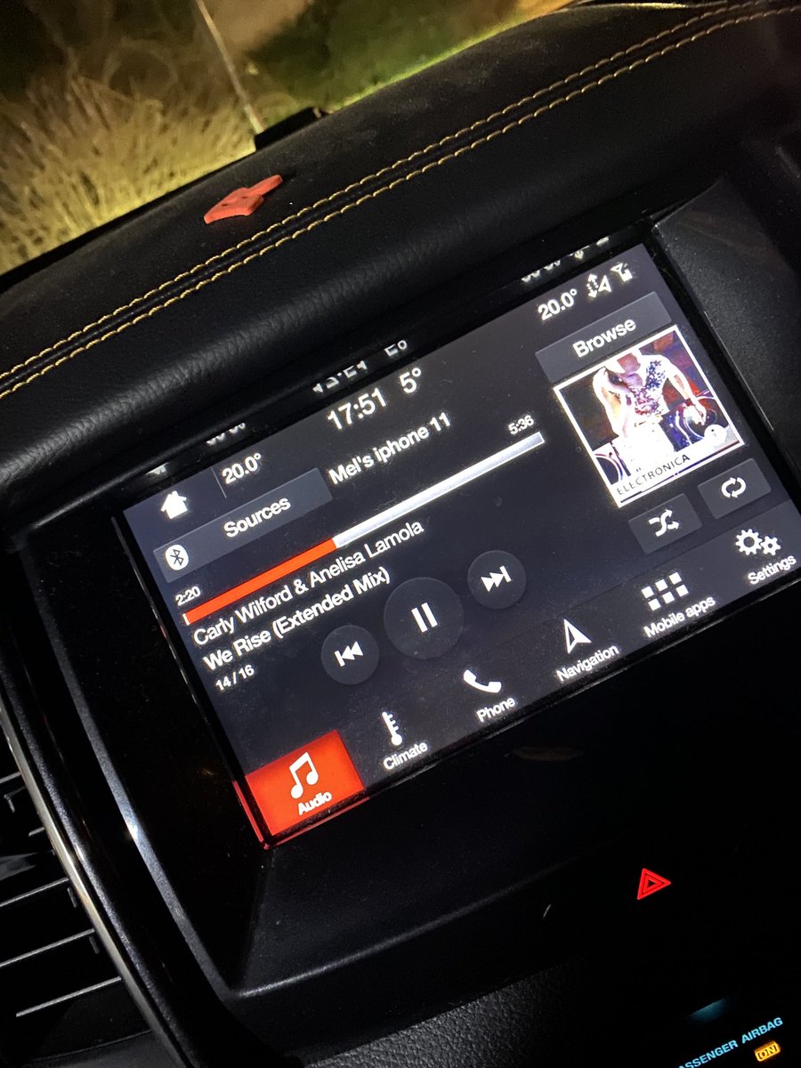 melball81's tweet photo. ⁦@CarlyWilford⁩ put ⁦@AppleMusic⁩ house mix on tonight and thought I recognise this song.  Well done to you 🙌👏#werise https://t.co/5x3s1DroeT