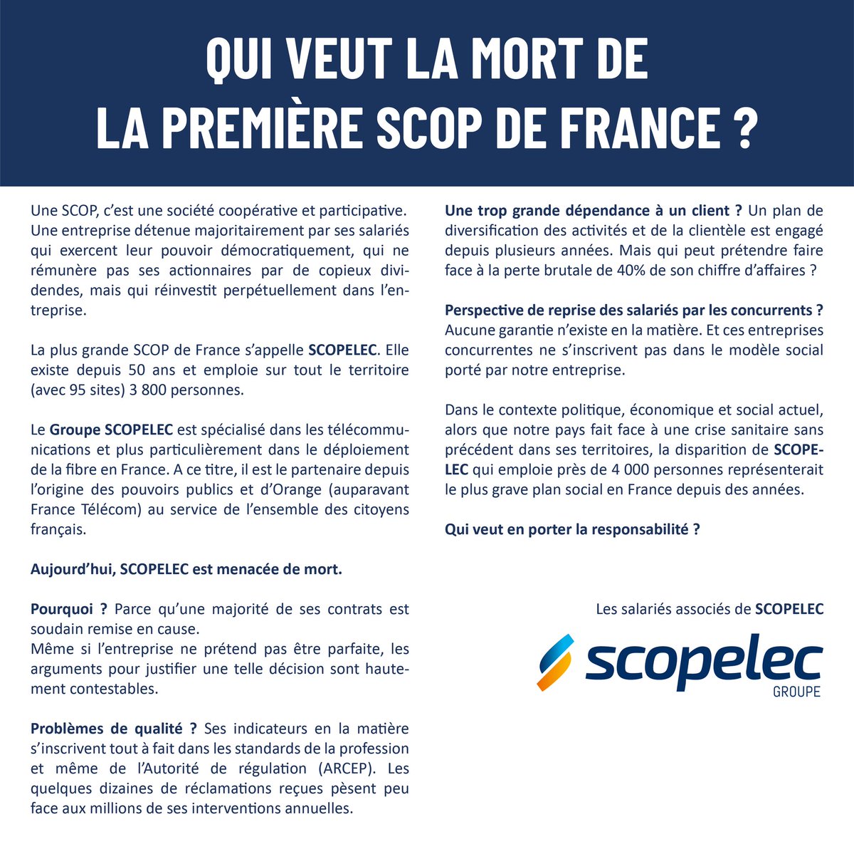 Publication des salariés associés