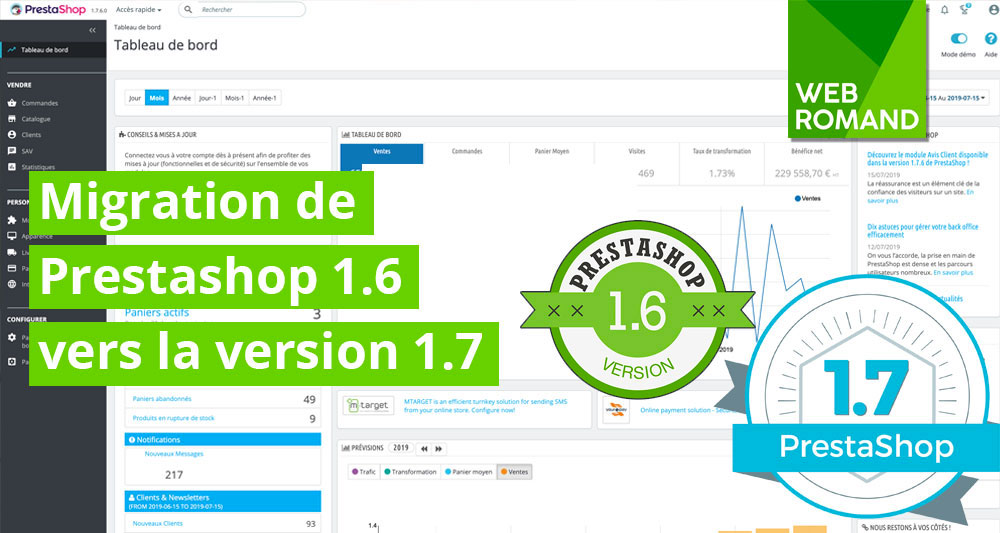 Migrer de #Prestashop 1.6 à 1.7 
webromand.ch/blog/migration…