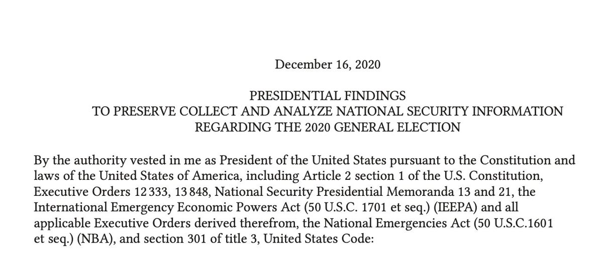 @woodruffbets The Executive Order draft itself is a blueprint for the Jan. 6 committee to help prevent a similar effort in the future. It cites supposed autorities Trump was relying on to seize equipment. The panel is likely to recommend changes in this area.