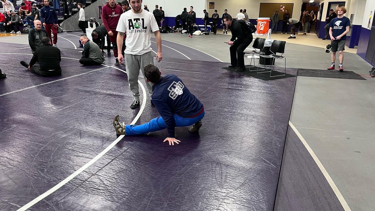 Ptax155's tweet photo. Guys are weighed in and ready to go! We have the Mo Valley Invite today and tomorrow. #STUBobcats #BobcatWrestling https://t.co/oqY8odZeHC