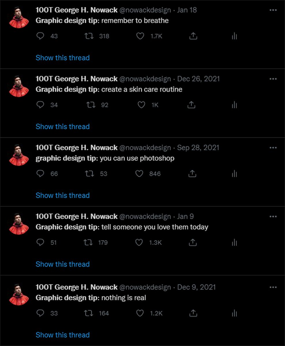 Me: "I want to teach graphic design to the world"

Also me: