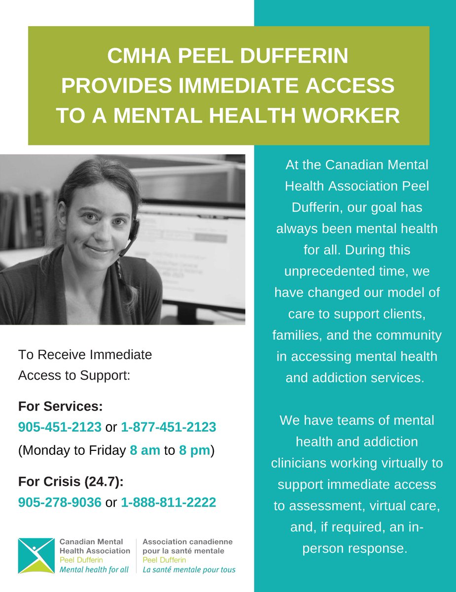 CMHA Peel Dufferin (@cmhapeelduff) on Twitter photo 