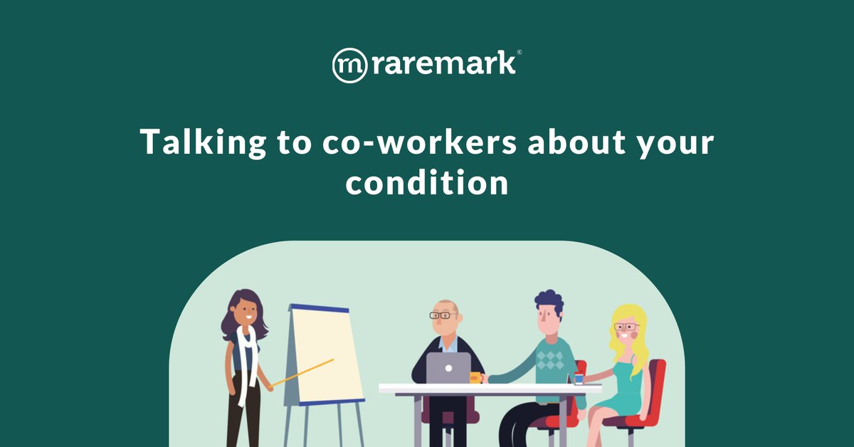 Have you told your co-workers about your rare condition? What are the pros and cons? We take a look in this article: bit.ly/34OZksj 

#MakeTheRareReal #RareDisease