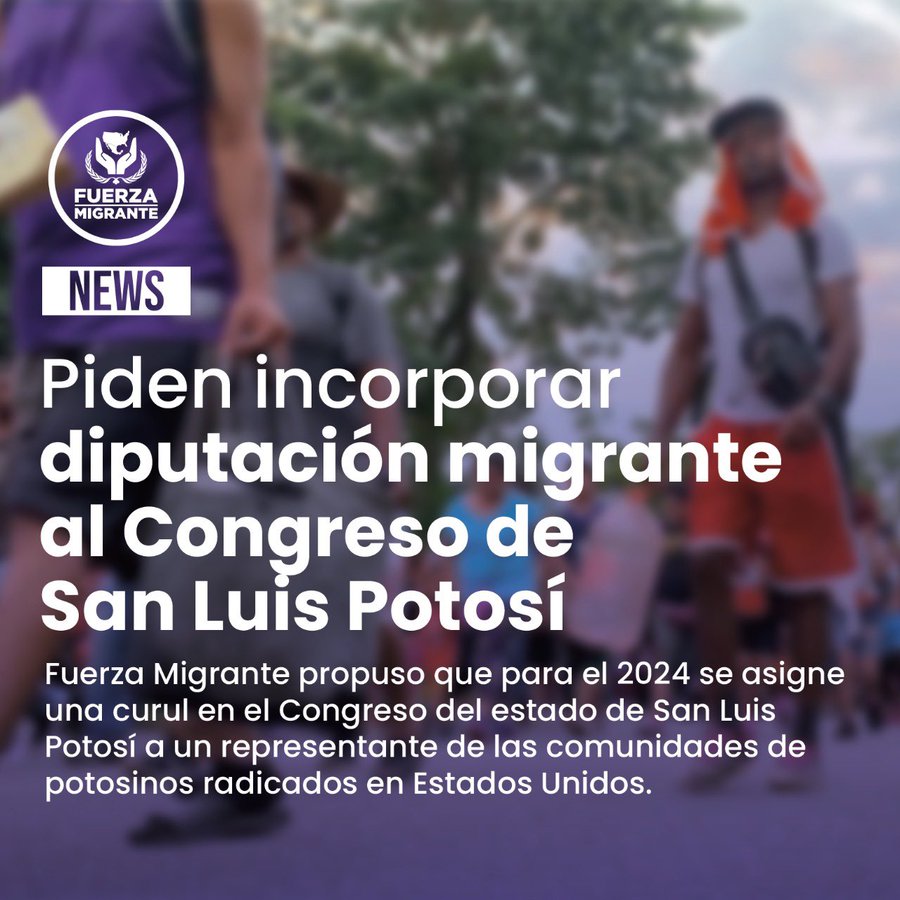Información de Fuerza Migrante. | Cortesía de Fuerza Migrante.