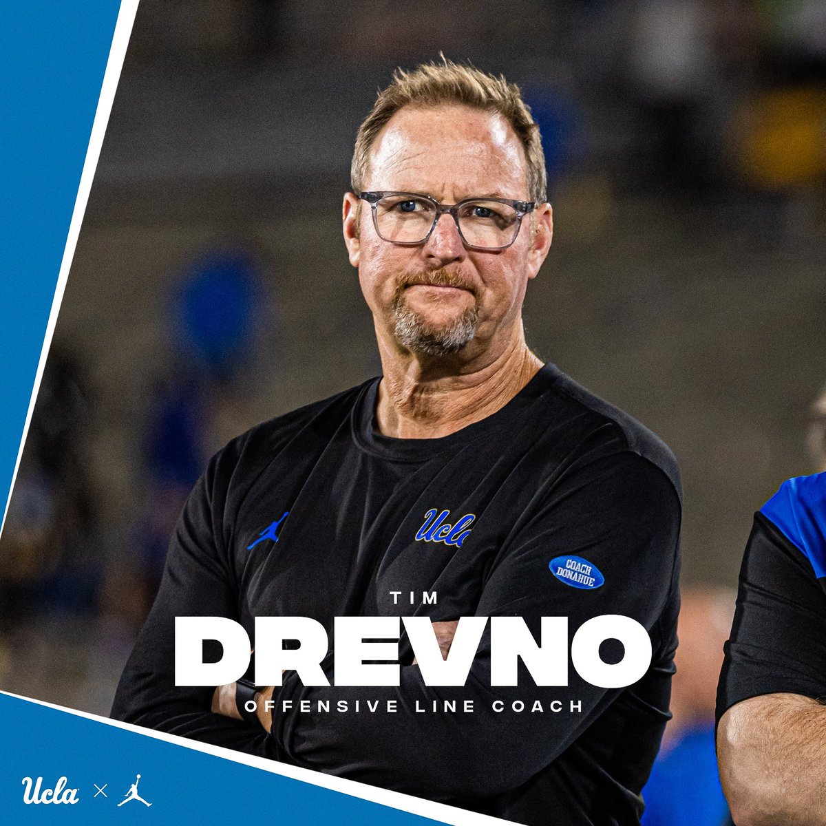 Tim Drevno, who has guided four offensive linemen to first-round NFL draft selections, joins our coaching staff 🙌 

ucla.in/3tHGjCG

#GoBruins | <a href="/CoachDrev/">Tim Drevno</a>