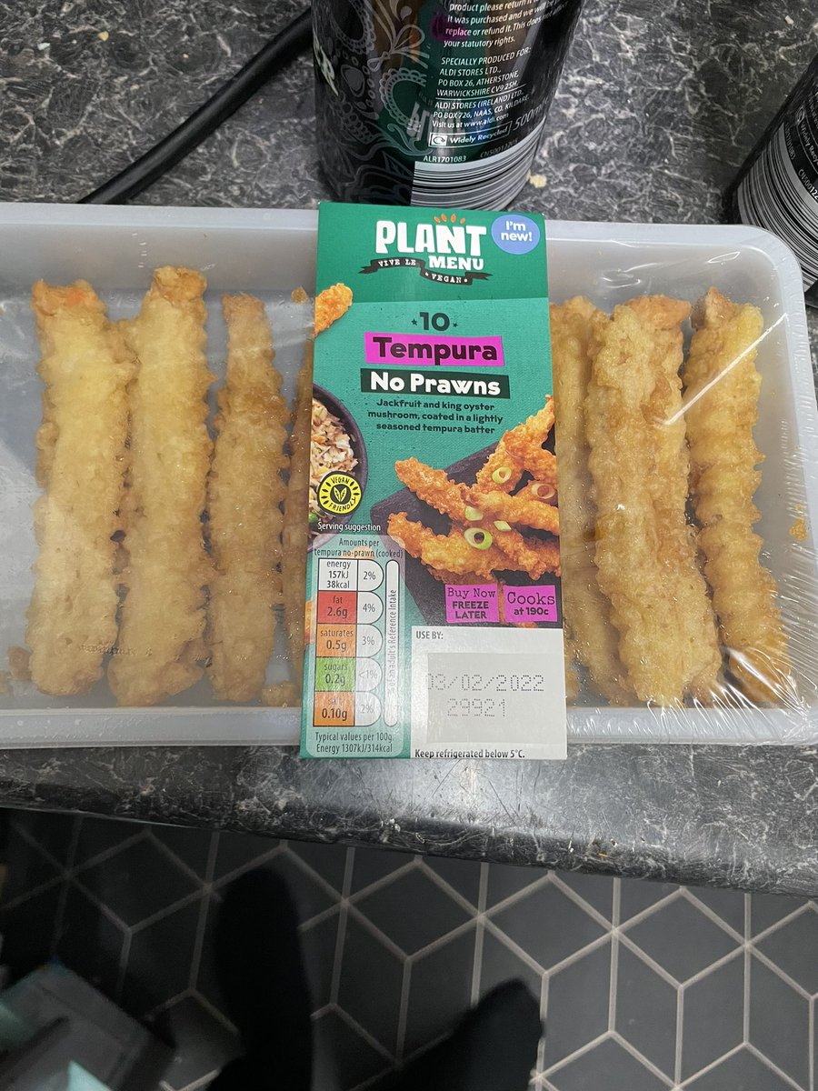 Lauramaddox25's tweet photo. Found these in Aldi today perfect low protein food for pkuers. Even managed to get Ollie to eat a whole one of the no prawns ๐ I had to try myself and can honestly say these are so delicious #pku #lowprotien https://t.co/4OTizlTDVM